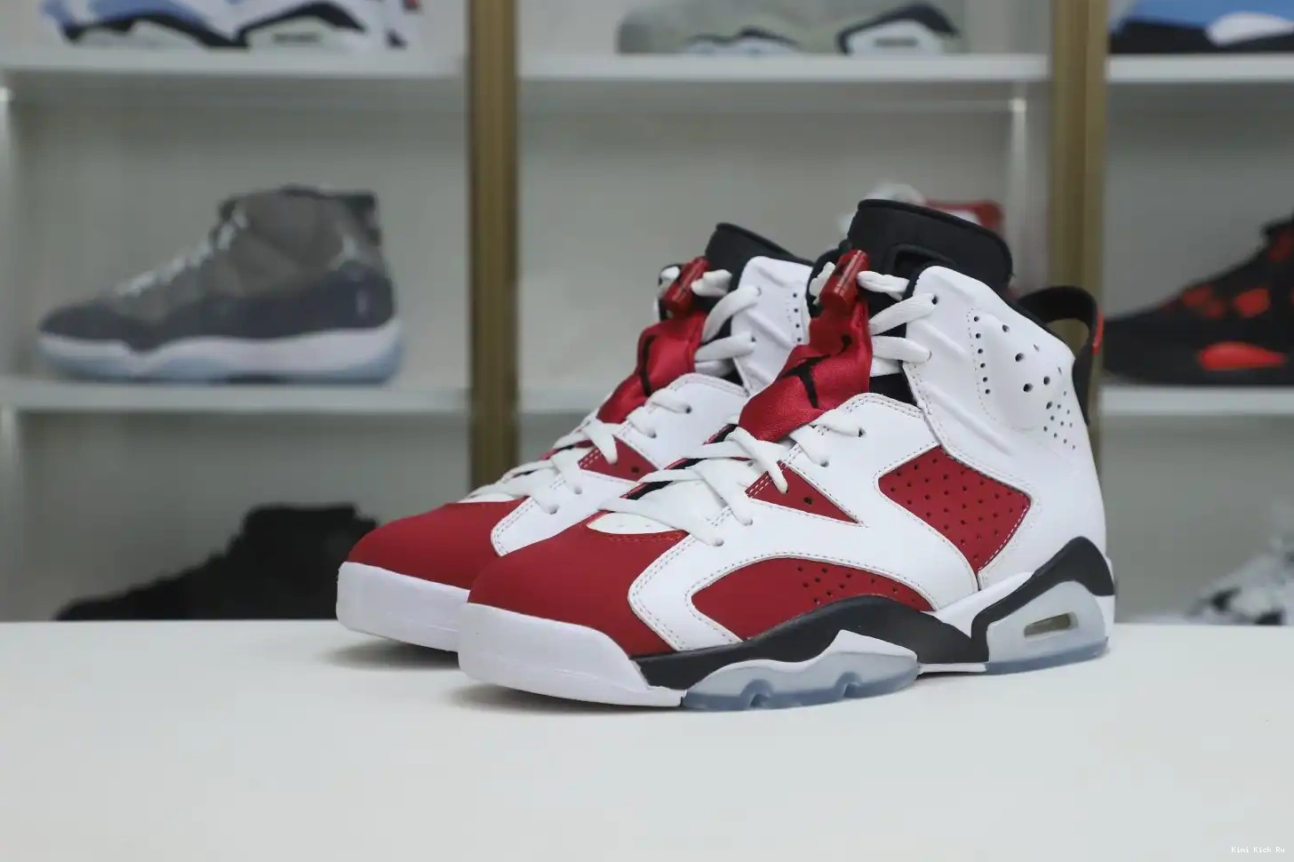 Kimikick 2021 JORDAN 6 OG RETRO 'CARMINE' AIR 0723